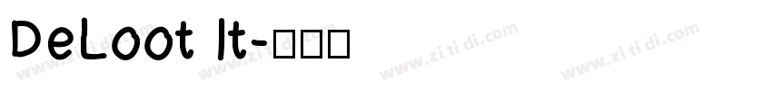 DeLoot It字体转换